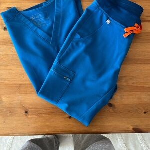 🩺FIGS Blue Alps Scrub Joggers 🩺 XS